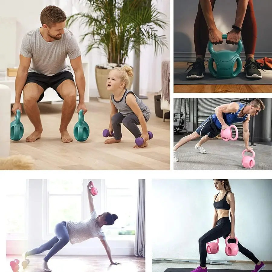 Handle Kettlebells for Women Exercise and Core Training