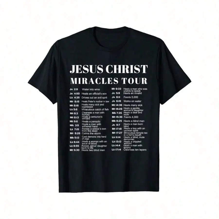 MNHK Jesus Christ Miracles Tour Graphic Shirt