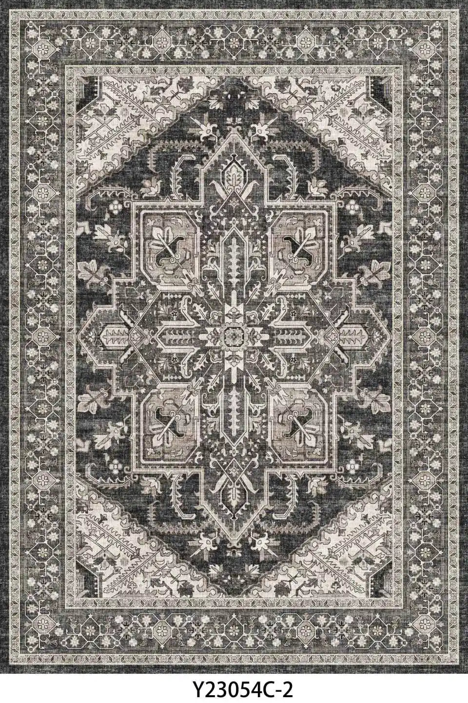 NONEDesign Kilim Rug Vintage Ethnic Floor Mat for Living Room