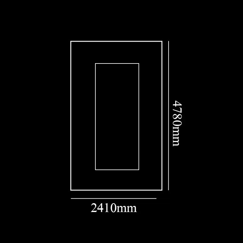 Premium Honeycomb Hexagon LED Ceiling Light For Garage Workshop