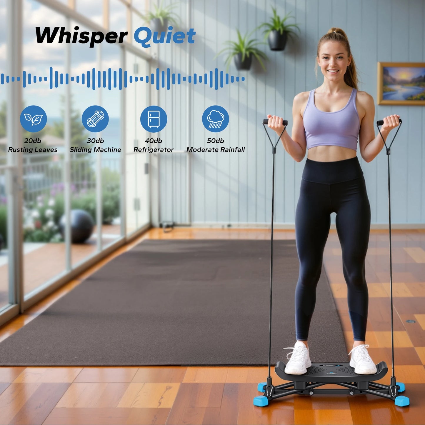MERACH Simulated Ski Training Machine For Full Body Cardio