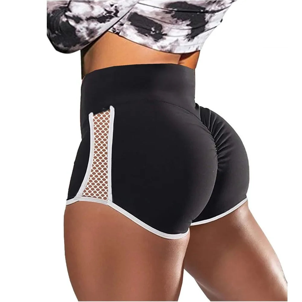 High Waist Yoga Shorts For Women Quick Drying Multipurpose