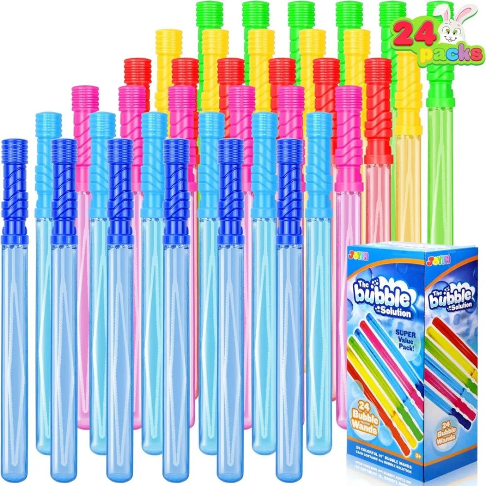 Joyfy Bubble Wands Bulk Set For Outdoor Summer Fun