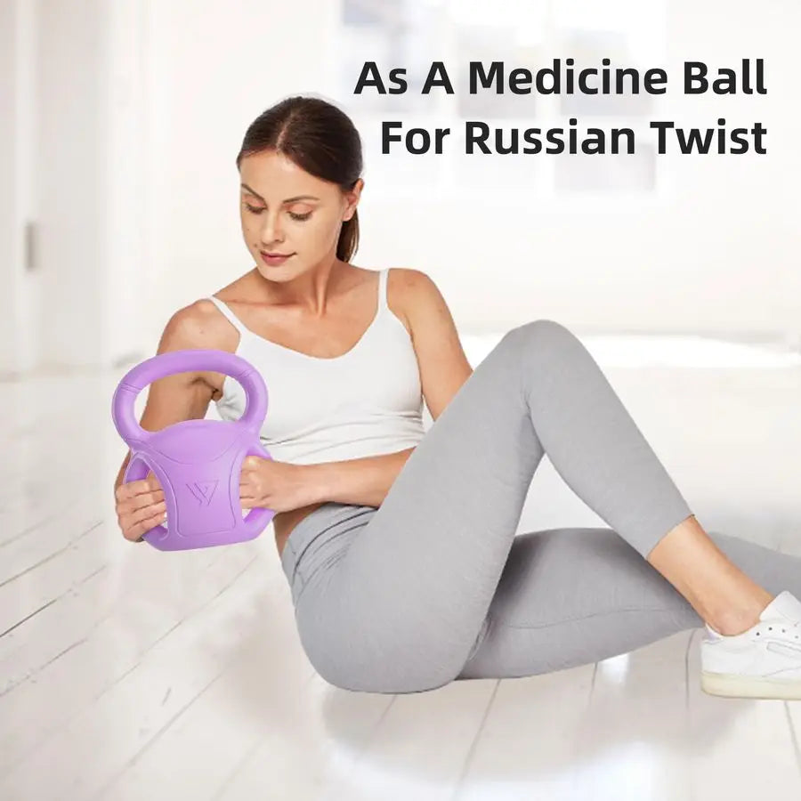 Handle Kettlebells for Women Exercise and Core Training
