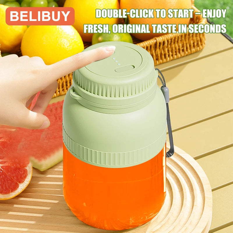 Portable USB Electric Juicer Cup With Six Blades For Juices