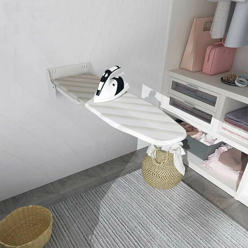Wall Mounted Heavy Duty Folding Ironing Board With Swivel