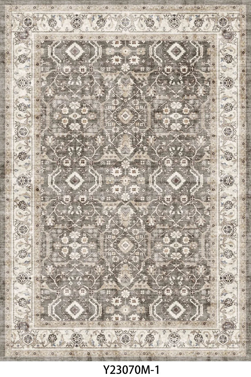 NONEDesign Kilim Rug Vintage Ethnic Floor Mat for Living Room