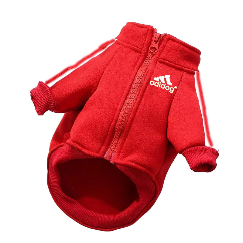 YUNFANCN Winter Fleece Dog Hoodie Sweatshirt For Pets