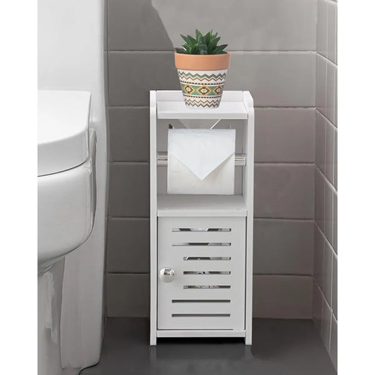 XIUWO Free Standing Toilet Paper Holder Stand