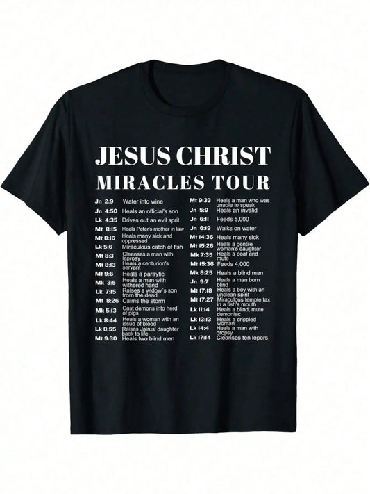 MNHK Jesus Christ Miracles Tour Graphic Shirt