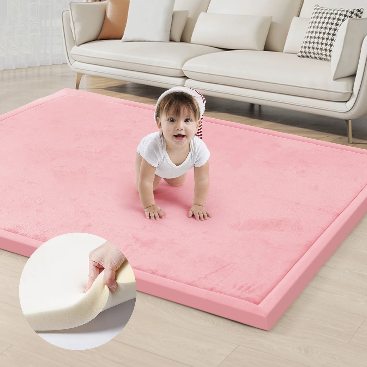 PaPaMat Tatami Style Baby Play Mat Non Slip Carpet