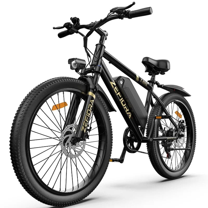 ZEFIORA Electric Bicycle 1000W 2000W 48V Battery Aluminum Alloy Range 30-60