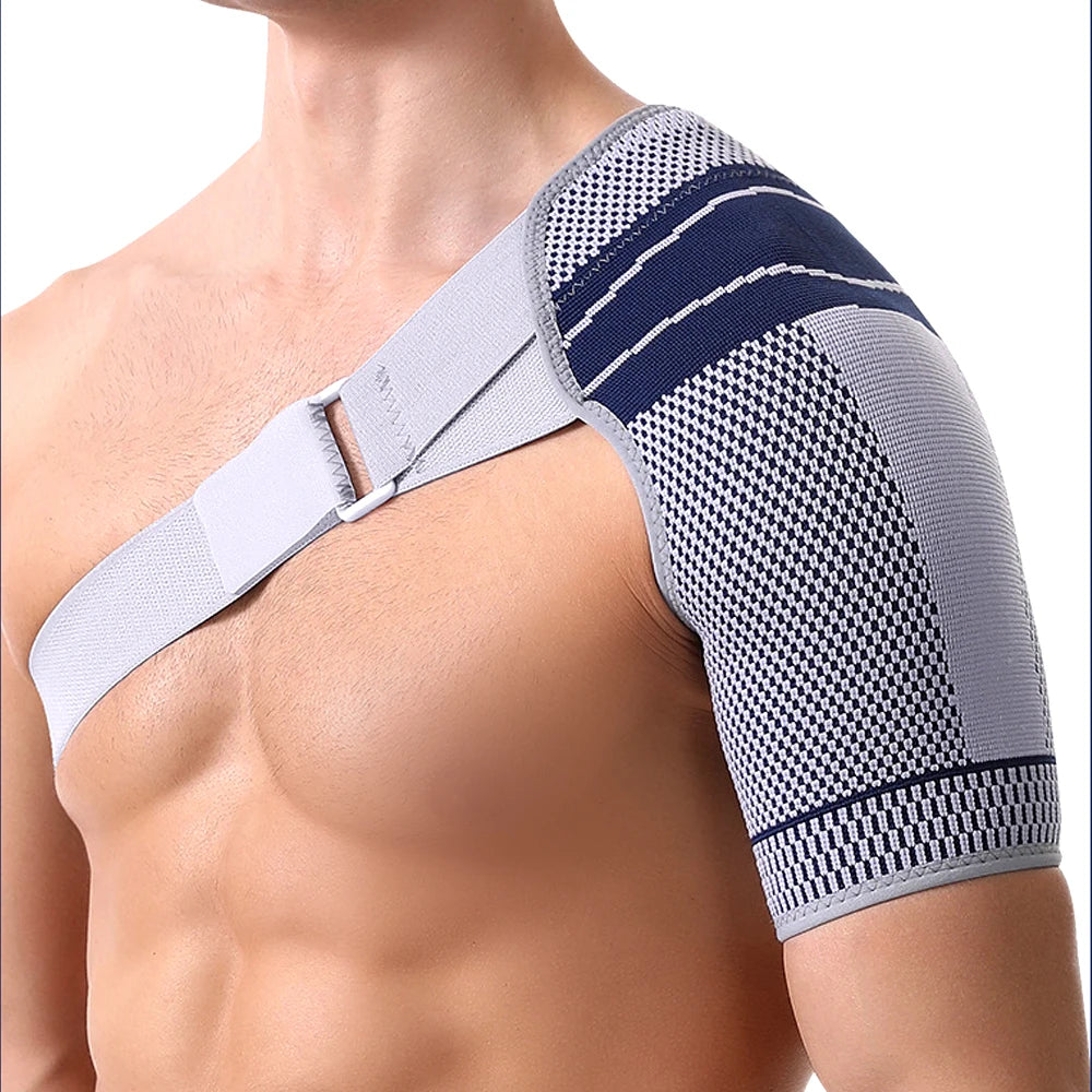 Shoulder Brace Support For Left Or Right With Adjustable Strap