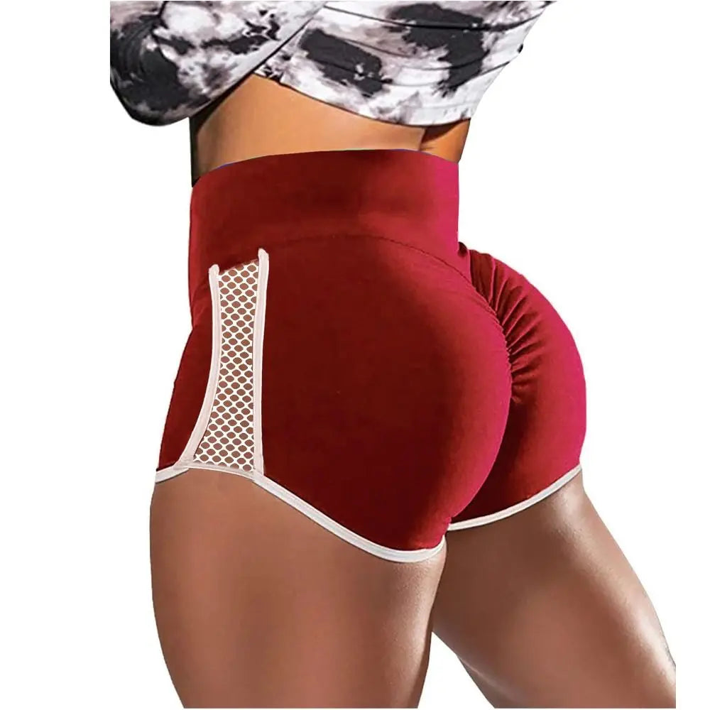 High Waist Yoga Shorts For Women Quick Drying Multipurpose