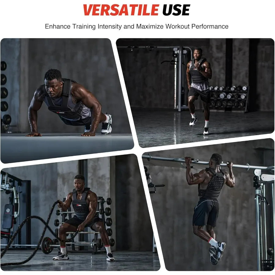 Weighted Vest Plates For Workout, Curved Steel With Clear Markings