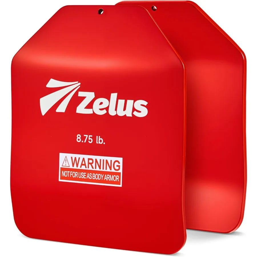 Weighted Vest Plates For Workout, Curved Steel With Clear Markings