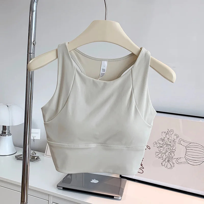 Breathable Shock-Proof Sports Vest for Running and Yoga