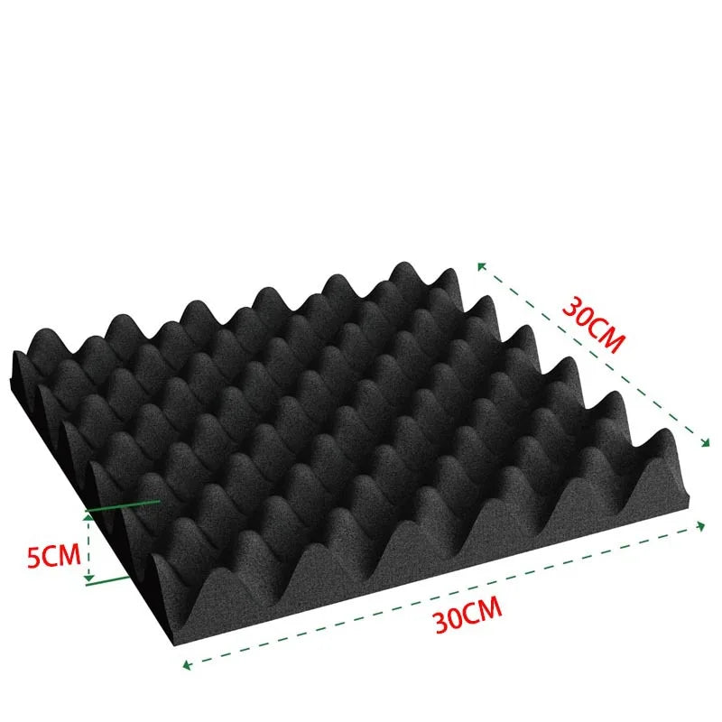 Eggcrate Self Adhesive Acoustic Foam Panels For Home Studio