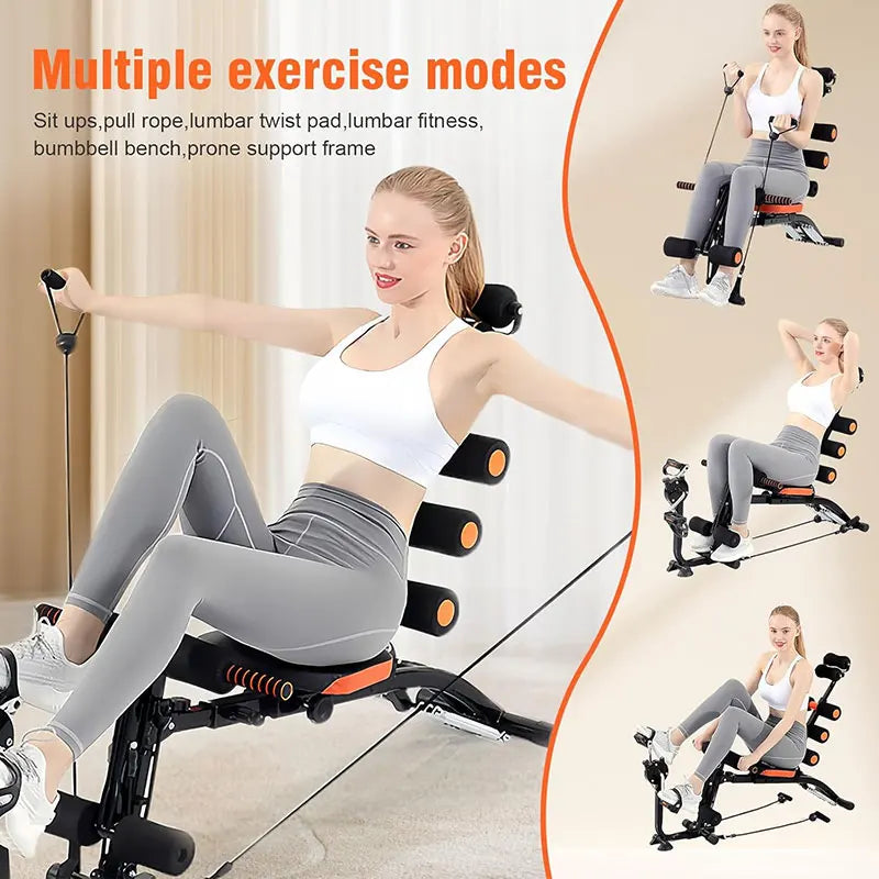 KBQ Foldable Abdominal Exercise Bench Core Trainer Home Gym