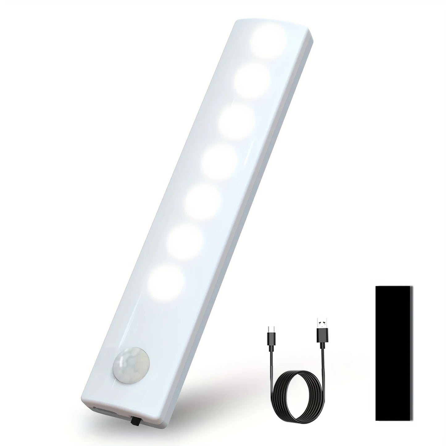 Motion Sensor Lights USB-C Rechargeable, Ultra-Thin Magnetic Pack