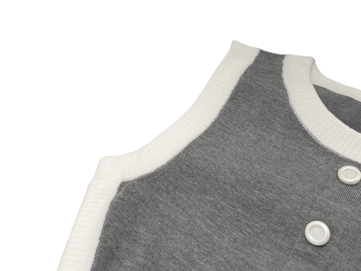 Women's Casual Knitted Sleeveless Round Neck Slim Fit Dress