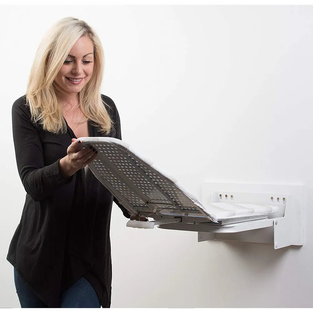 Wall Mounted Heavy Duty Folding Ironing Board With Swivel