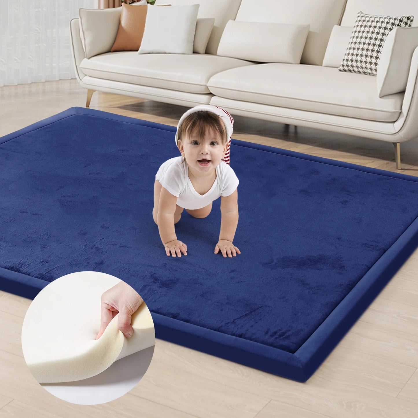 PaPaMat Tatami Style Baby Play Mat Non Slip Carpet
