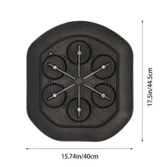 Music Boxing Machine Wall Mounted Led Light Boxing Equipment