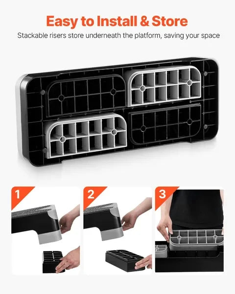 AeroExercise Step Platform for Home Gym Cardio Workouts