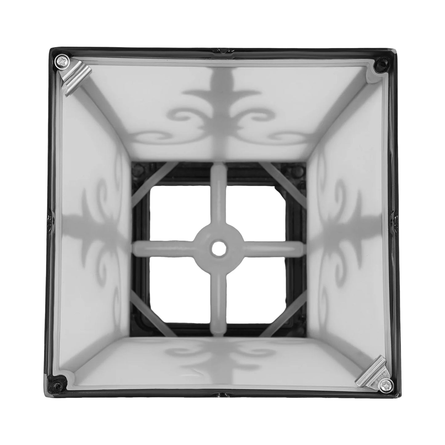 Bymaocar Outdoor Solar Post Light 85 To 265V With Remote
