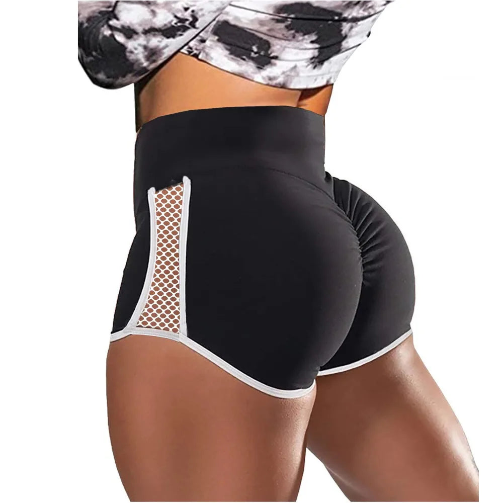 High Waist Yoga Shorts For Women Quick Drying Multipurpose