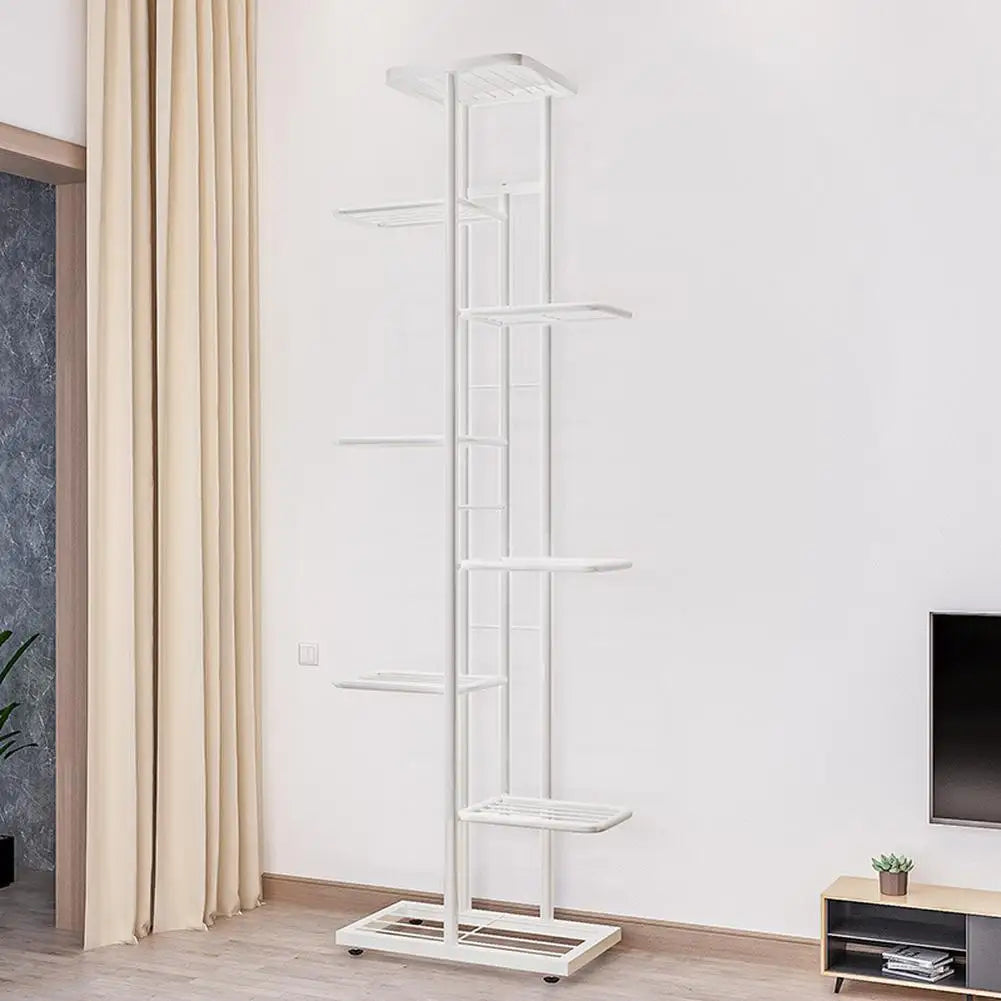TWISTER.CK 7/8 Tiers Garden Plant Stand Metal Tiered Shelf