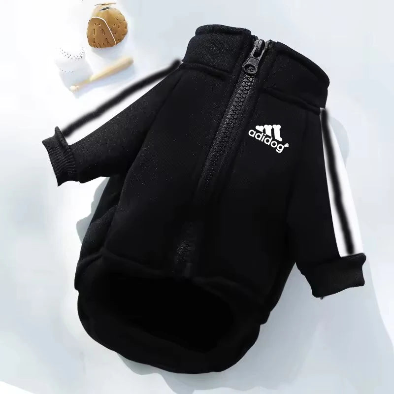 YUNFANCN Winter Fleece Dog Hoodie Sweatshirt For Pets
