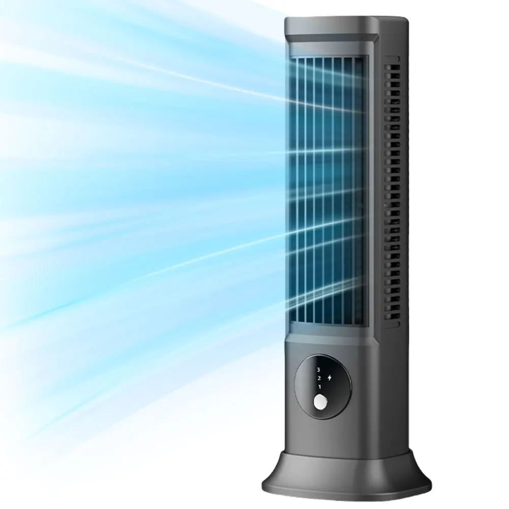 Alloet USB Rechargeable Portable Desk Fan 3 Speeds
