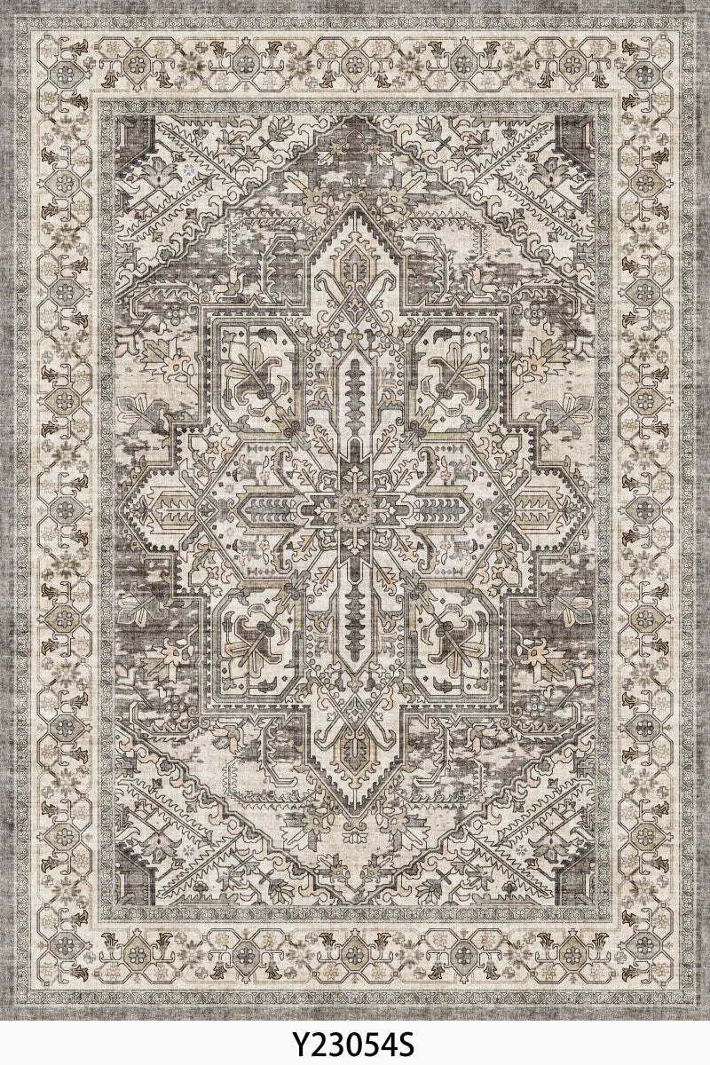 NONEDesign Kilim Rug Vintage Ethnic Floor Mat for Living Room