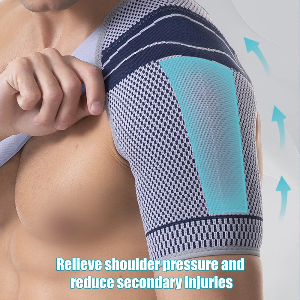 Shoulder Brace Support For Left Or Right With Adjustable Strap