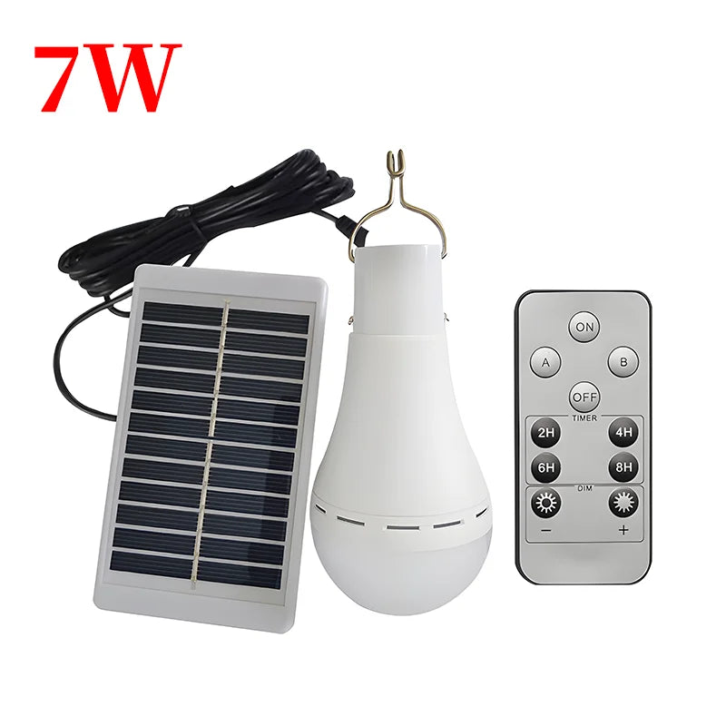 LED Solar USB Charged Waterproof Hanging Emergency Lamp