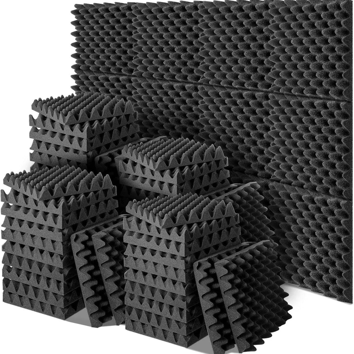 Eggcrate Self Adhesive Acoustic Foam Panels For Home Studio