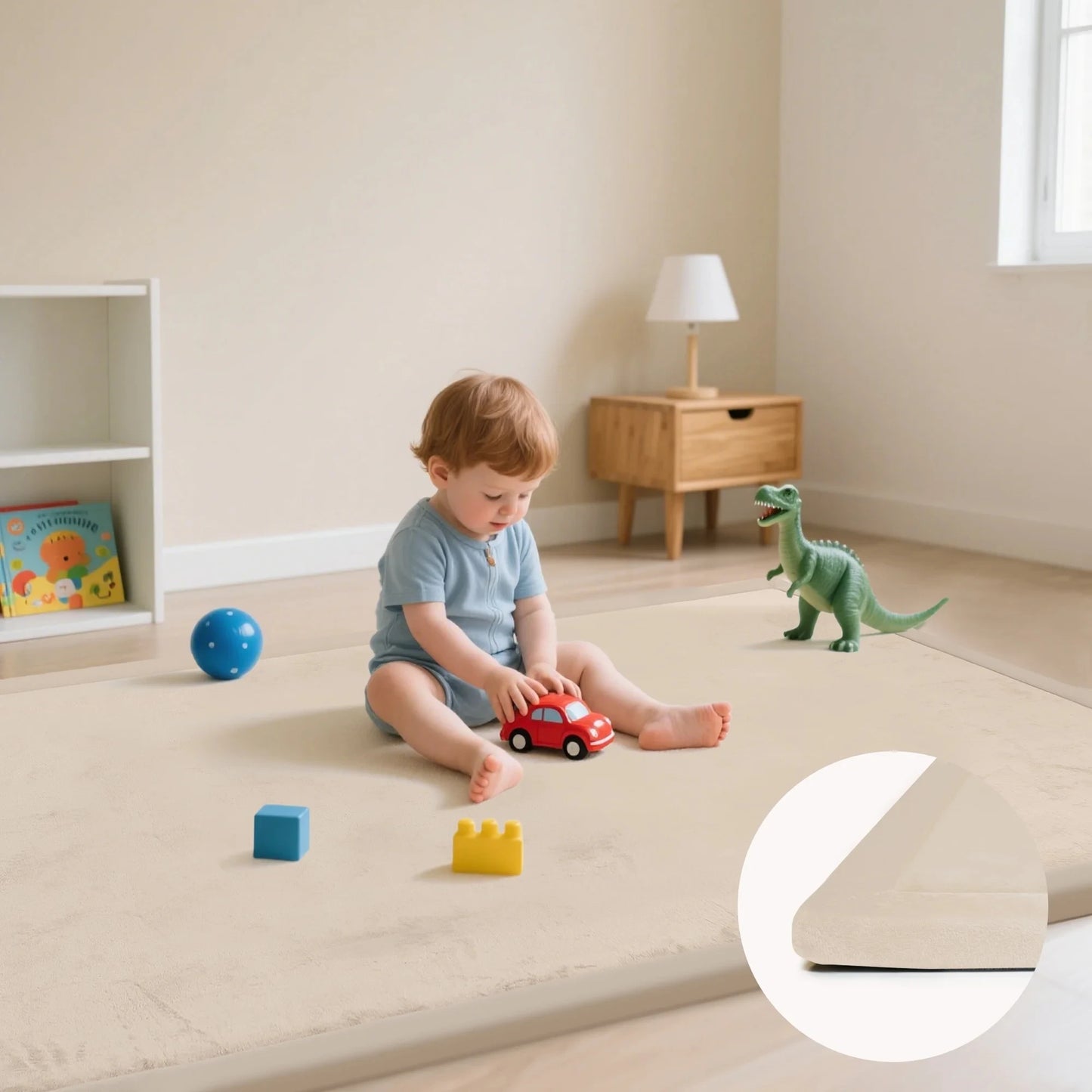 PaPaMat Tatami Style Baby Play Mat Non Slip Carpet