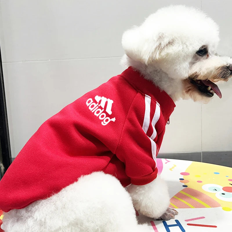 YUNFANCN Winter Fleece Dog Hoodie Sweatshirt For Pets