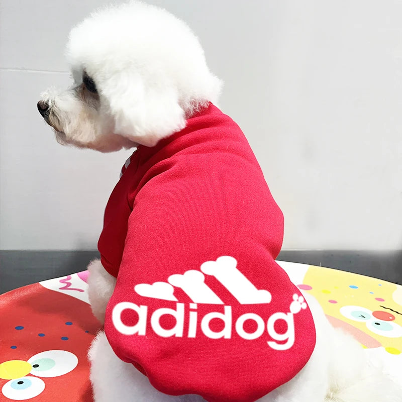 YUNFANCN Winter Fleece Dog Hoodie Sweatshirt For Pets
