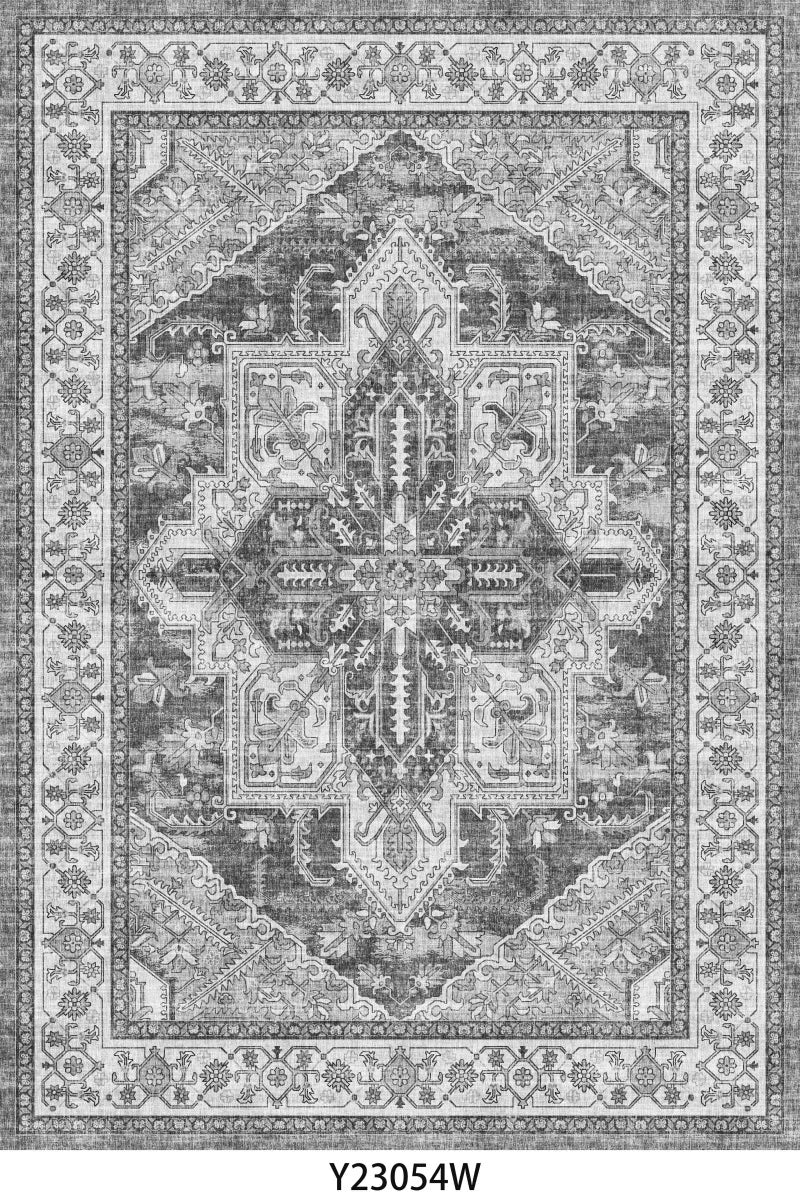 NONEDesign Kilim Rug Vintage Ethnic Floor Mat for Living Room