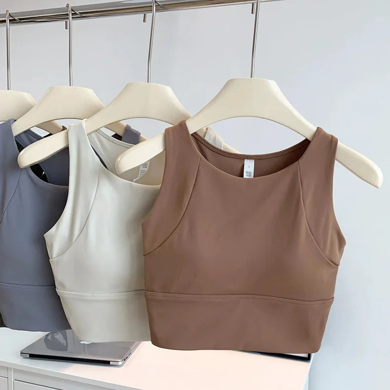 Breathable Shock-Proof Sports Vest for Running and Yoga