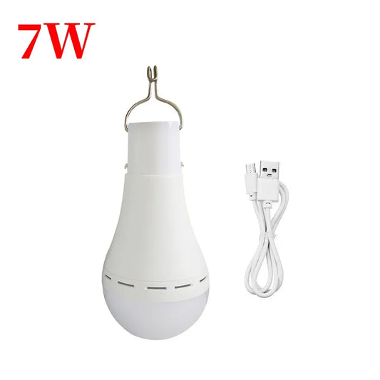 LED Solar USB Charged Waterproof Hanging Emergency Lamp