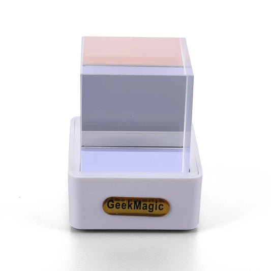 Alloet Crystal Cube Photo Display and Smart Weather Station Clock