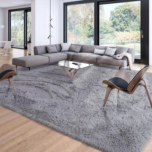 Soft Modern Indoor Shag Rug For Living Room And Bedroom