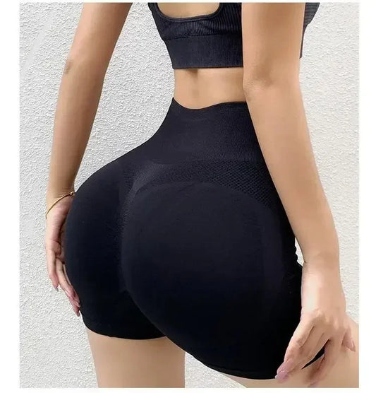 Yoga Set Women Seamless Gym Wear Sports Bra Shorts Leggings