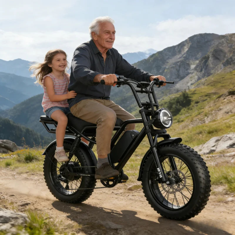 ZEFIORA Mountain Electric Bike UL2849 Certified Lightweight Aluminum Frame