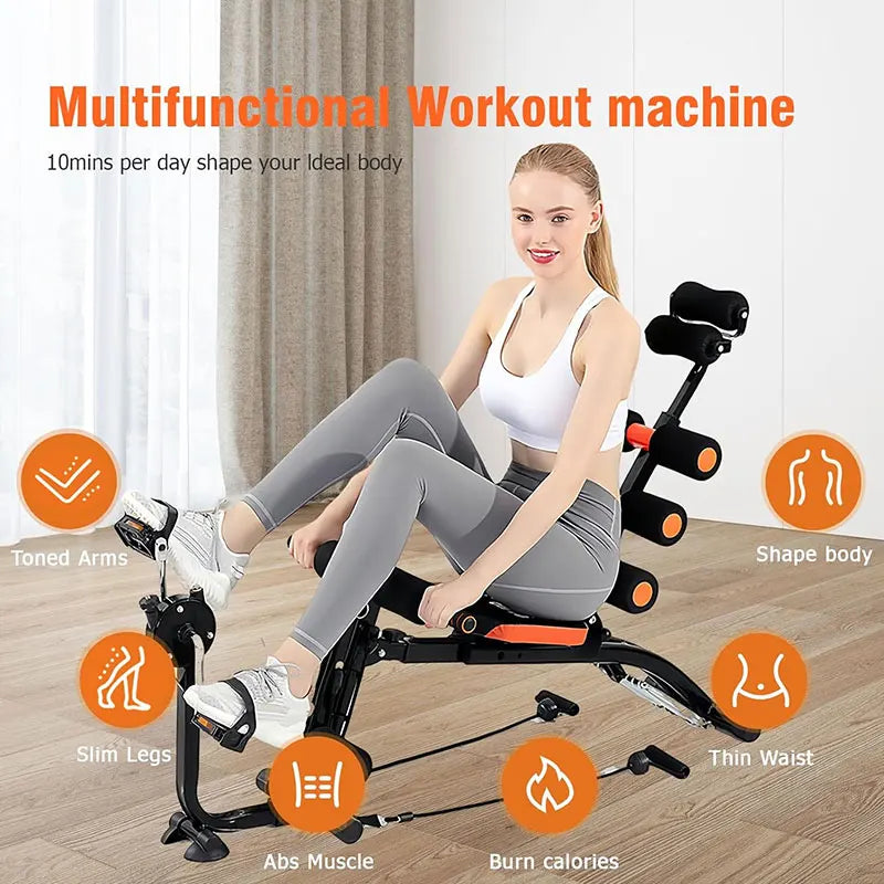 KBQ Foldable Abdominal Exercise Bench Core Trainer Home Gym