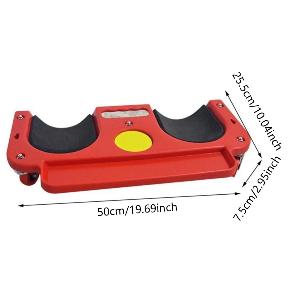Rolling Knee Pad With 5 Swivel Castors ABS High Impact Frame